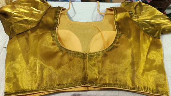 Fancy Jimmy Choo Blouse - Free Size, Pirate Gold