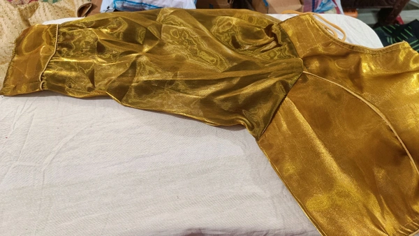 Fancy Jimmy Choo Blouse - Free Size, Pirate Gold