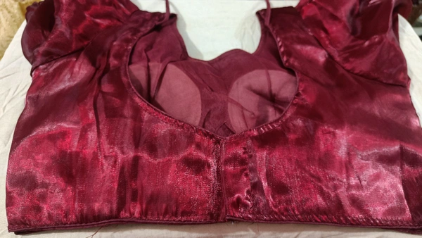 Fancy Jimmy Choo Blouse - Free Size, Bright Red
