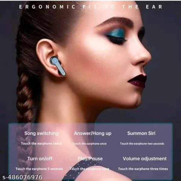 ULTRABODS/EARPODS TWS Blutooth Wireless Earpods - Black, Free Size