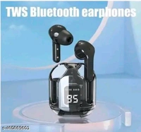 True Wireless Bluetooth Earpods For Best Price..... - Black, Free Size