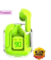 True Wireless Bluetooth Earpods For Best Price..... - Mint Green, Free Size