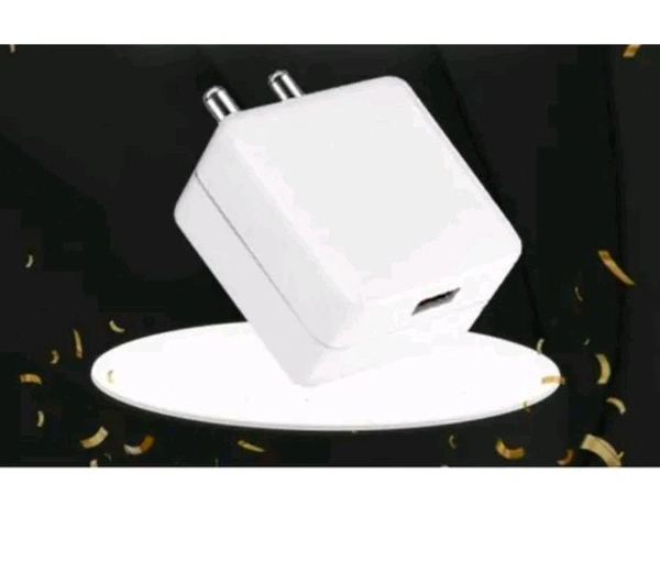 65watts Fastest charger And Cable  - White, Free Size