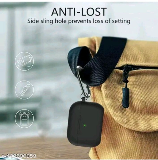 Wireless TWS Bluetooth Ear buds with Free Protective Case (black) | Hig... - White, Free Size