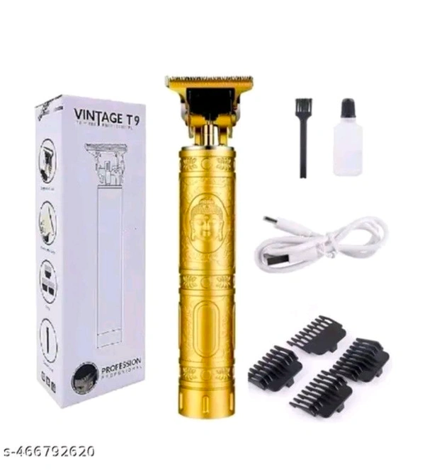 VINTAGE T9 Light Weight Trimmer60 Minutes Runtime (Gold) - Gold, FREE SIZE