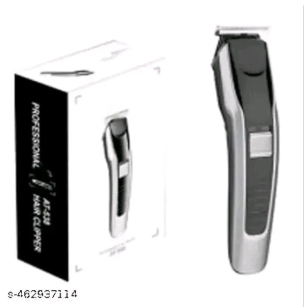 HTC BRISK Beard & Hair538 TRIMMER Rechargeable Profe... - Silver, FREE SIZE
