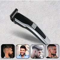 Rechargeable Hair Beard Trimmer for Men Trendy Styler Trimmer Stainless ... - Black, Free Sizes