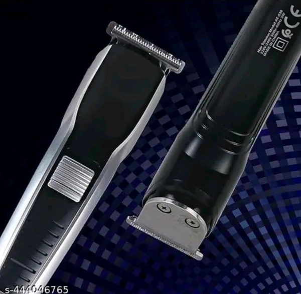 Rechargeable Hair Beard Trimmer for Men Trendy Styler Trimmer Stainless ... - Black, Free Sizes