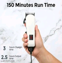 AURONICS Professional Trimmer with 120-Minute Runtime 4 SETTING 1 YE... - Free Size