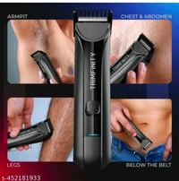 urbangabru Trimfinity 1.0Body & Ball Trimmer for Men by Ur... - Black, Free Size