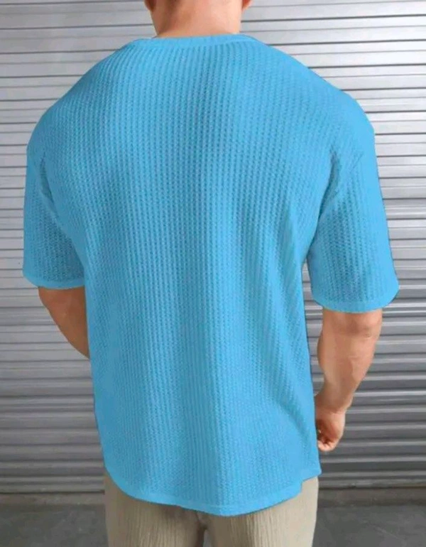 Best Quality T-shirt For Men's  - Blue, S