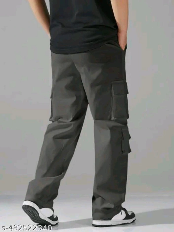 Men's Cargo Jeans Paints  - Gray, 32