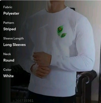 SWIFTLY Men Full Polyester White T-shirt  - White, XL42