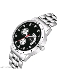 Classy Men's Watches - Silver, Free Size
