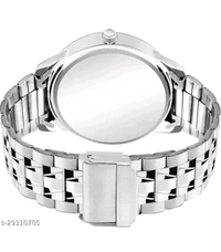 Classy Men's Watches - Silver, Free Size