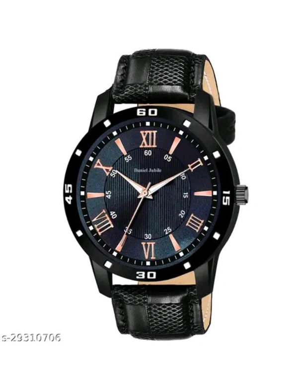 Classy Men's Watches - Black, Free Size