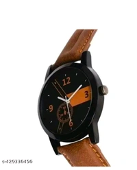 Classy Men's Watches 2pc Brown&Blue. - Free Size