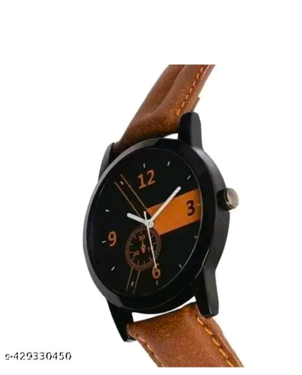Classy Men's Watches 2pc Brown&Blue. - Free Size