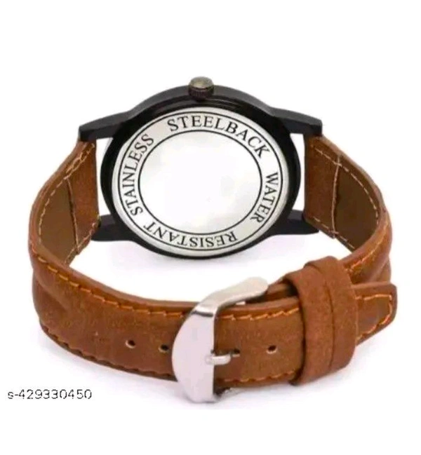 Classy Men's Watches 2pc Brown&Blue. - Free Size