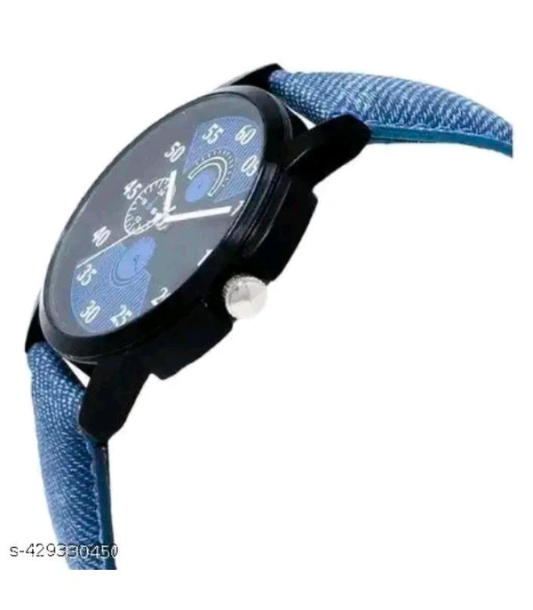 Classy Men's Watches 2pc Brown&Blue. - Free Size