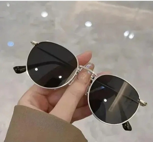 🕶️ Trendsetter Alert! Elevate Your Look with These Stylish Sunglasses! 🕶️ (Combo Of 2) - Oval, Black