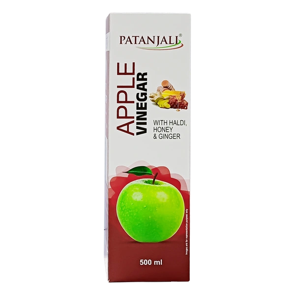 Patanjali Apple Vinegar With Haldi,honey & Ginger 500ml