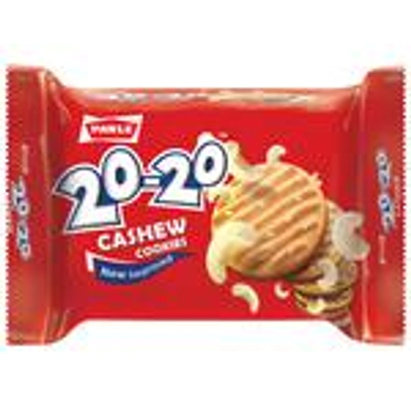 Parle 20-20 Cashew Cookies - 200g, NA, NA