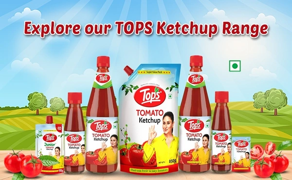 TOPS JUNIOR TOMATO KETCHUP - 90g, NA, NA