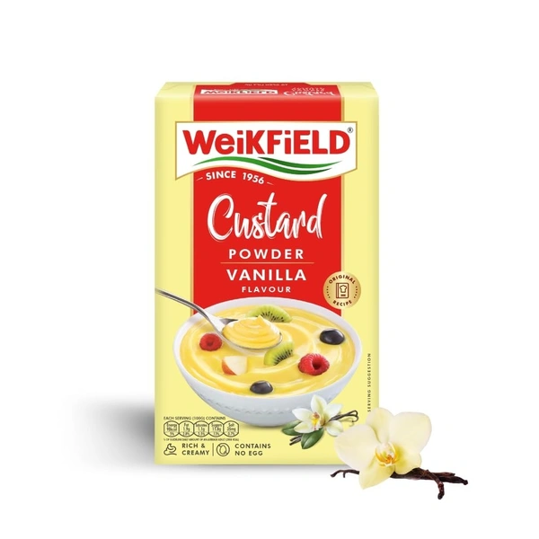 Weikfield Custard Powder Vanilla Flavoured 100g