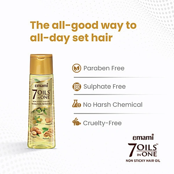 EMAMI 7 OILS IN ONE HAIR OIL - 300ML, NA, NA