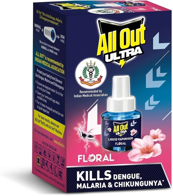All Out Ultra Power+ Floral Fragrance (Single Refill) 45ML