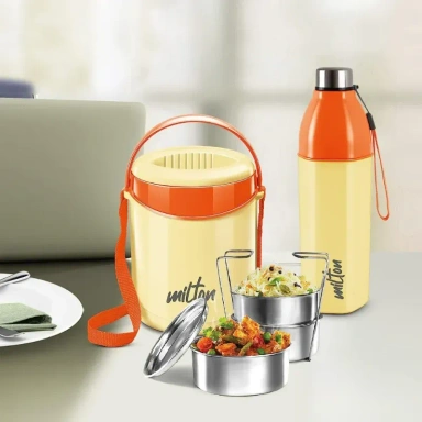 Water Bottle and Tiffin