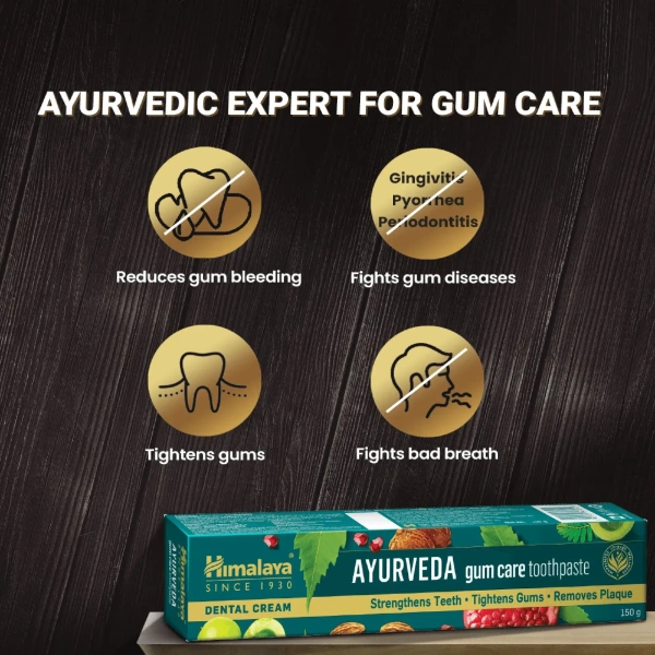 Himalaya AYURVEDA gum care Toothpaste - 80g, NA, NA