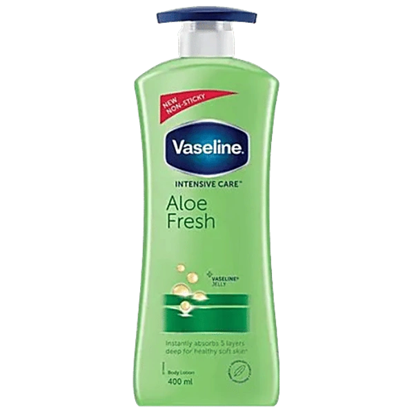VASELINE ALOE FRESH BODY LOTION - 400ML, NA, NA