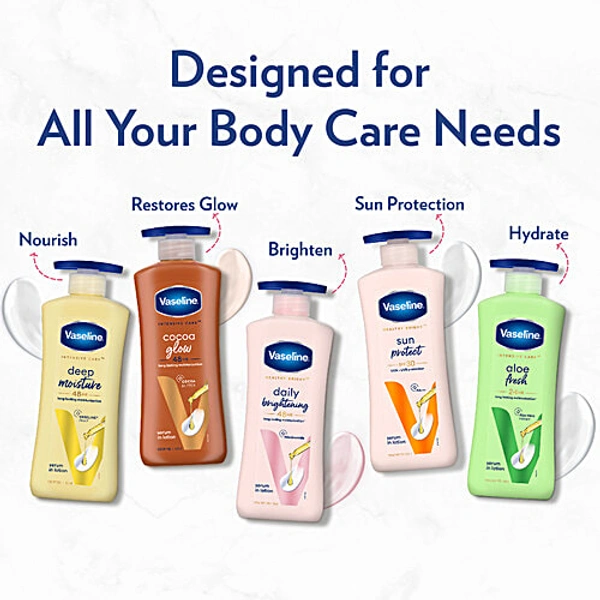 VASELINE ALOE FRESH BODY LOTION - 90ML, NA, NA