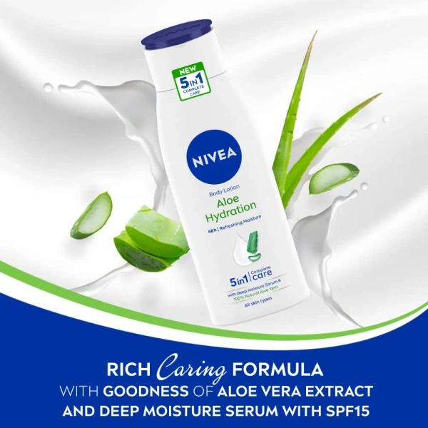 NIVEA ALOE PROTECTION BODY LOTION - 200ML, NA, NA