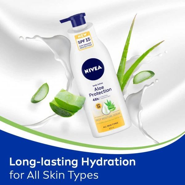 NIVEA ALOE PROTECTION BODY LOTION - 400ML, NA, NA