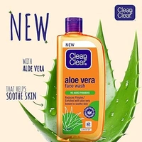 CLEAN & CLEAR ALOEVERA FACEWASH - 100ML, NA, NA