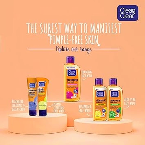 CLEAN & CLEAR ALOEVERA FACEWASH - 50ML, NA, NA
