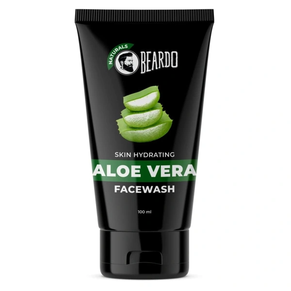 NATURALS BEARDO ALOEVERA FACEWASH - 100ML, NA, NA