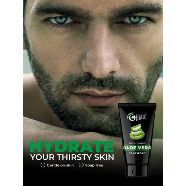 NATURALS BEARDO ALOEVERA FACEWASH - 100ML, NA, NA