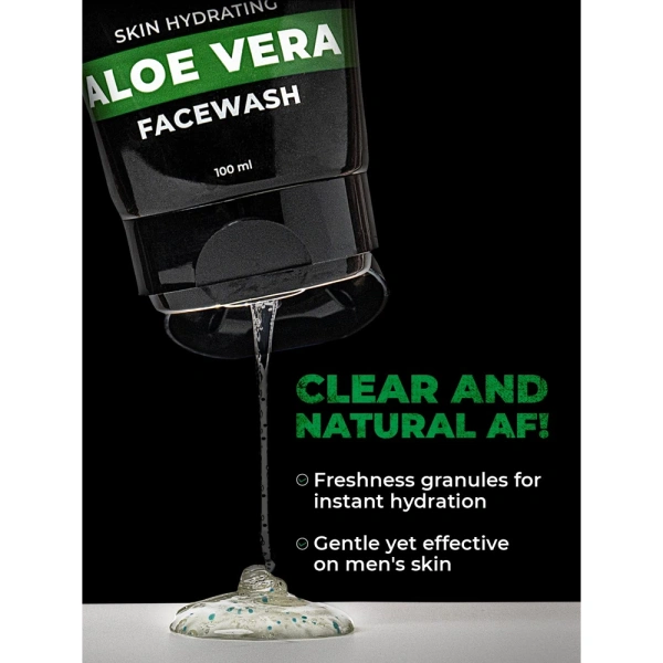 NATURALS BEARDO ALOEVERA FACEWASH - 100ML, NA, NA