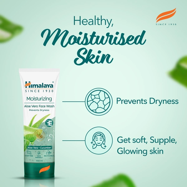 HIMALAYA ALOEVERA FACEWASH - 50ML, NA, NA