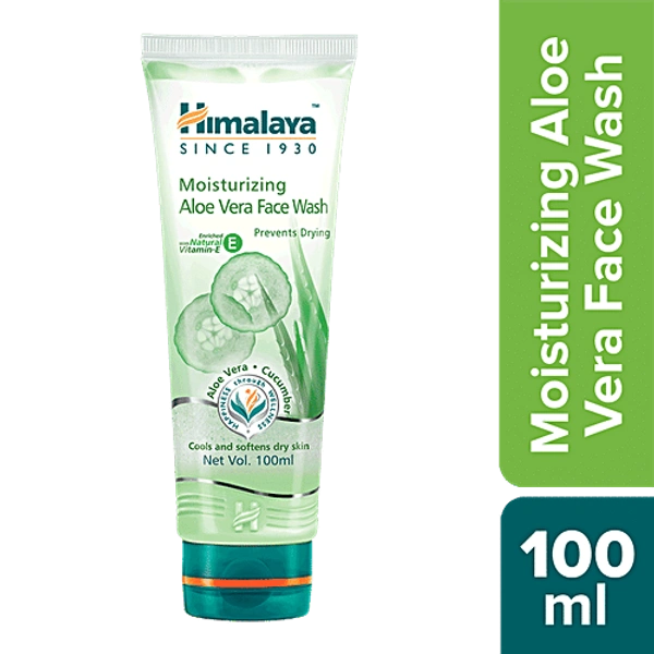 HIMALAYA ALOEVERA FACEWASH - 100ML, NA, NA