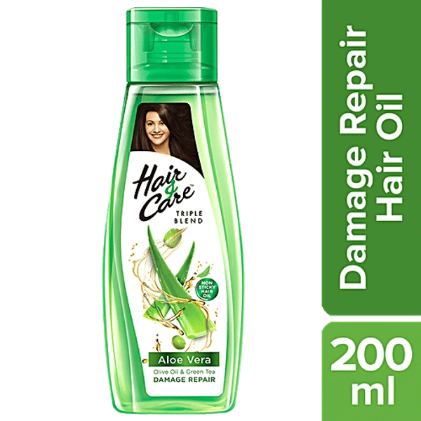 HAIR &CARE ALOEVERA HAIR OIL - 200M L, NA, NA