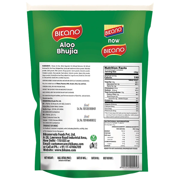 Bikano Aloo Bhujia - 400g, NA, NA