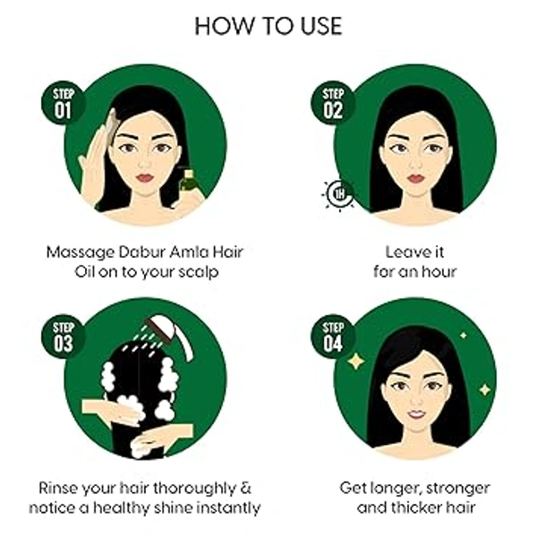 DABUR AMLA HAIR OIL - 550ML, NA, NA