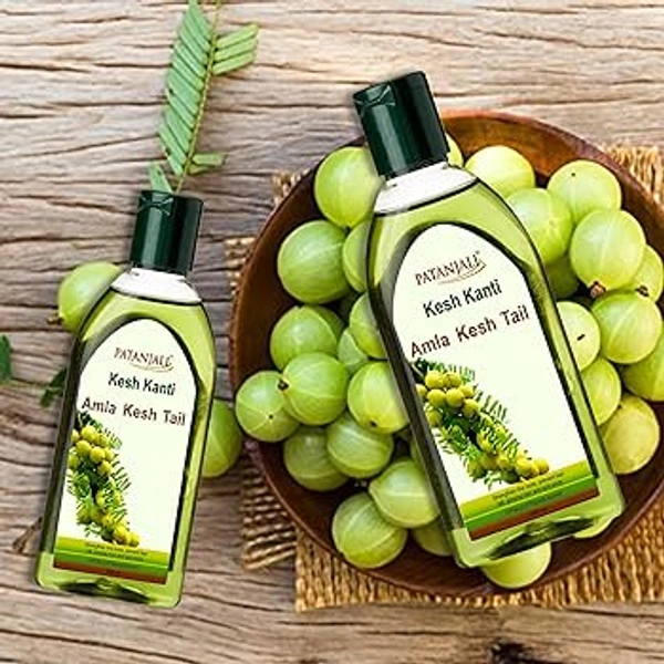 PATANJALI AMLA KESH TAIL - 200ML, NA, NA