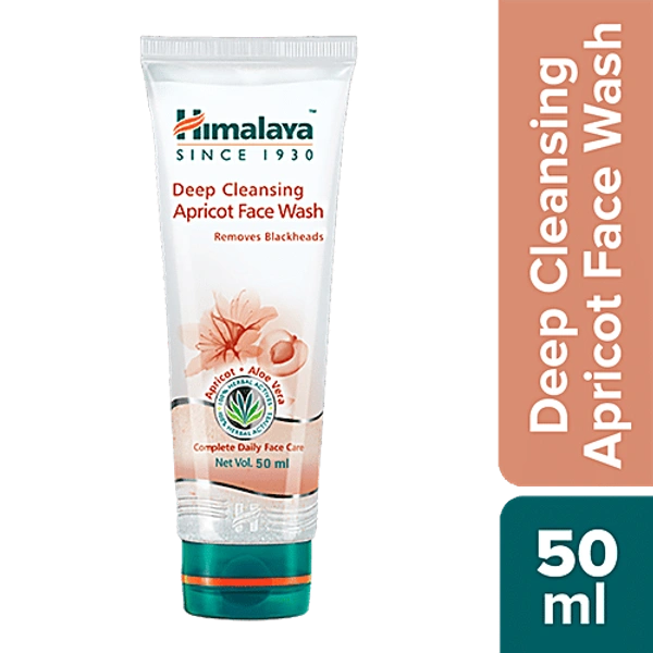 HIMALAYA APRICOT FACEWASH - 50ML, NA, NA