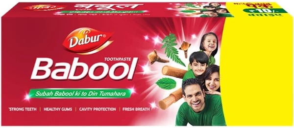 Dabur Babool Toothapaste - 175g, NA, NA